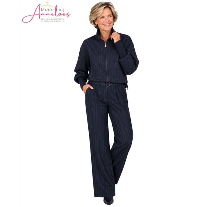 Barbara Lebek blazer jasje 16015062 donker blauw 870